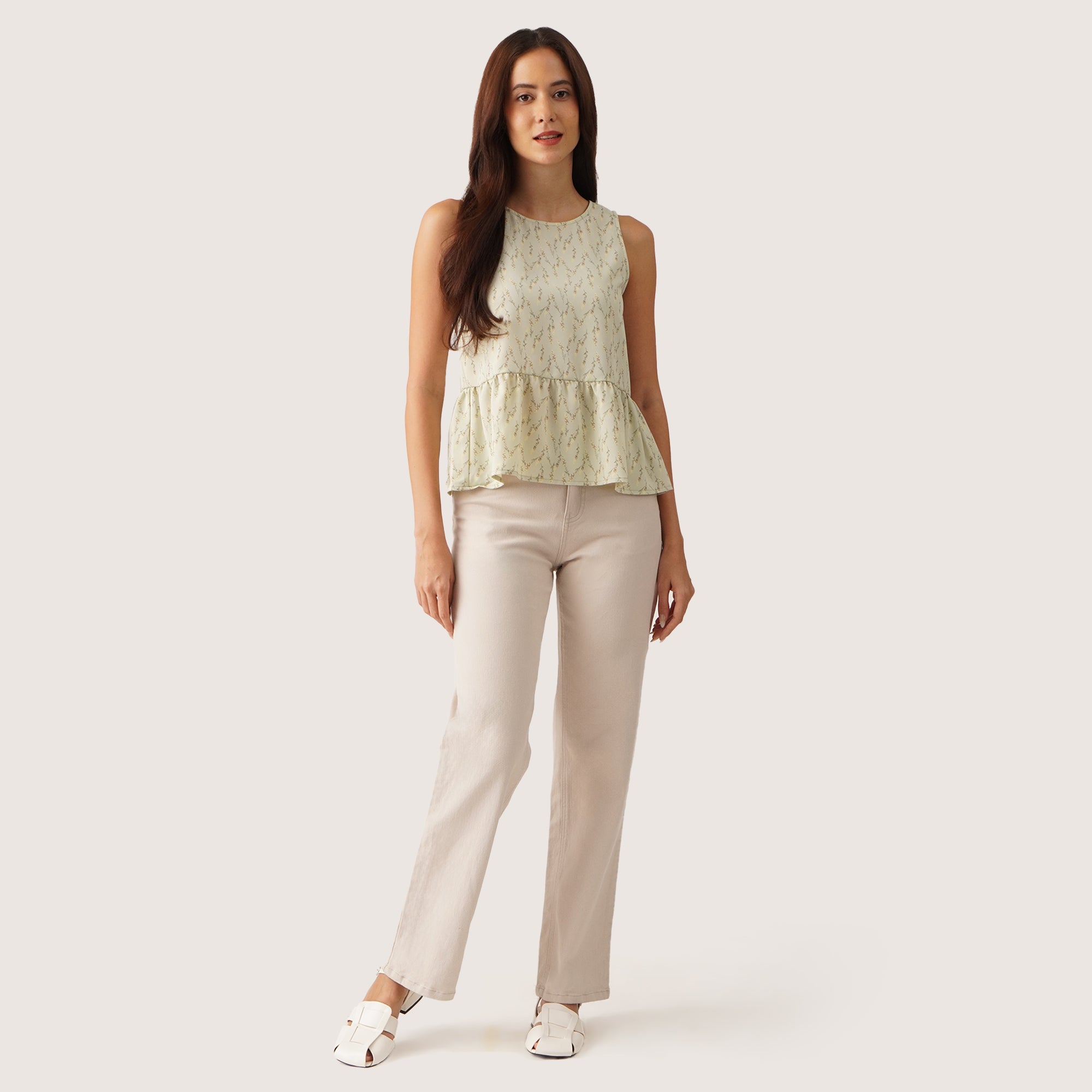 Sleeveless Peplum Top – Regatta Lifestyle