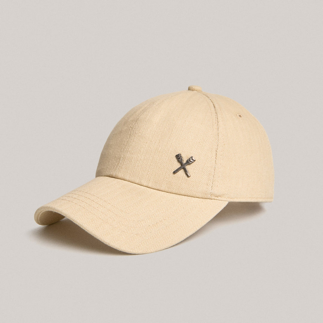 Herringbone Biker Cap