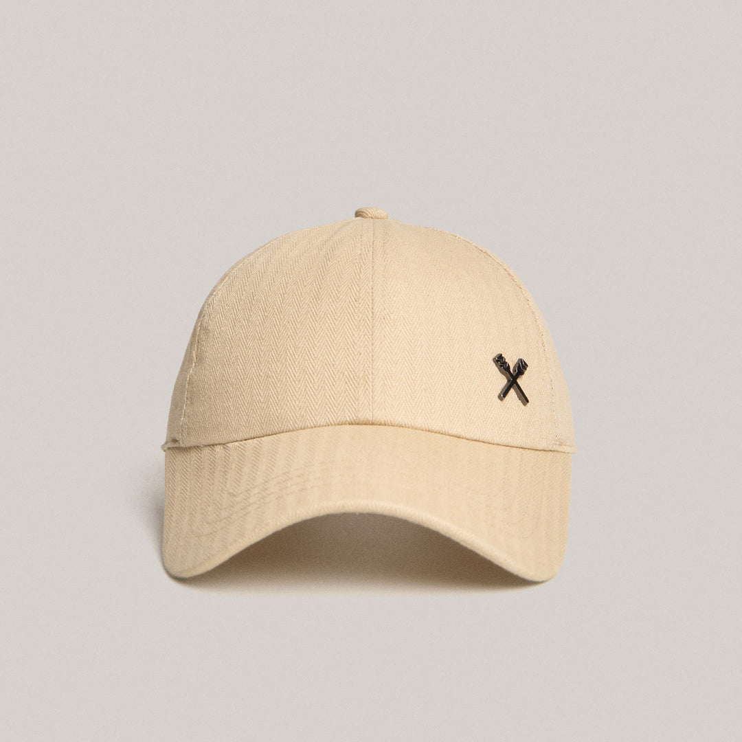 Herringbone Biker Cap
