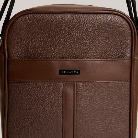 Sling Bag With Leather Trim