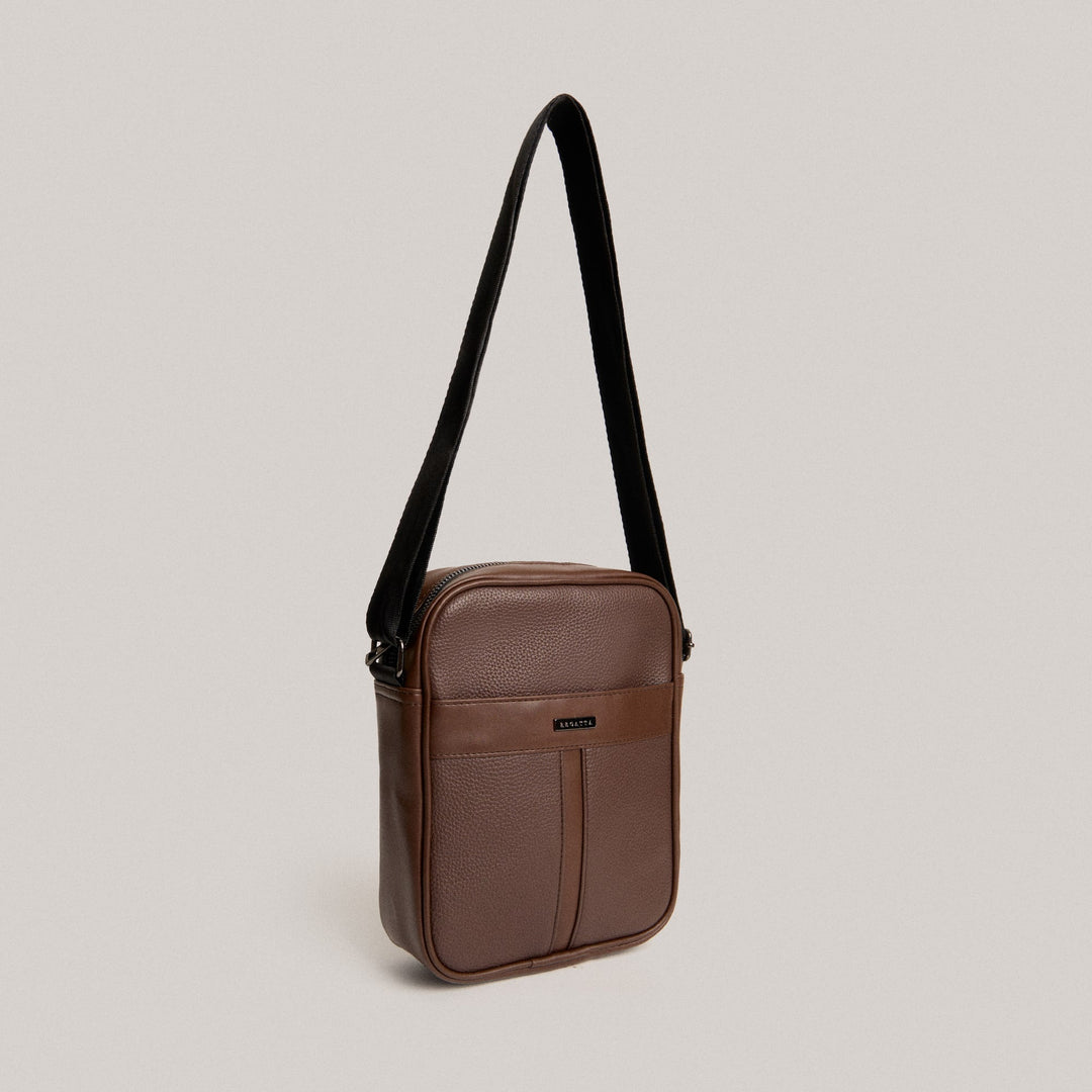 Sling Bag With Leather Trim