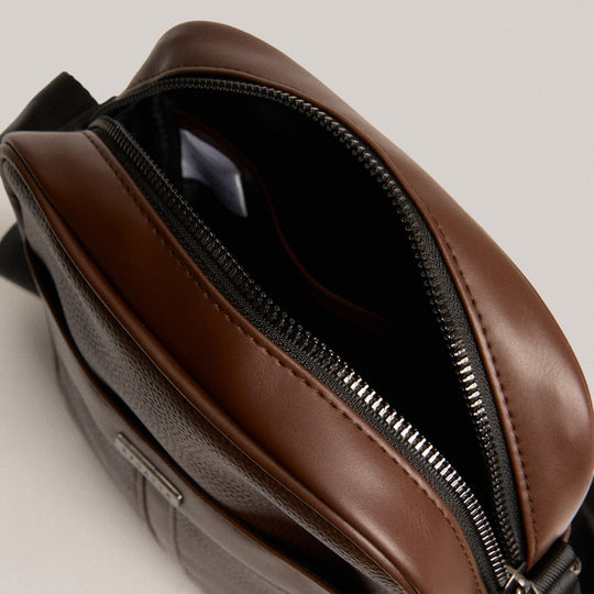 Sling Bag With Leather Trim