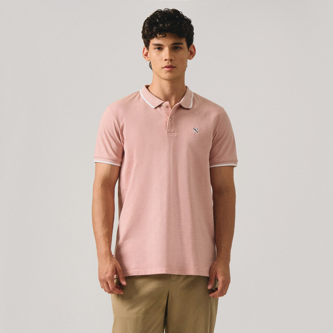 Polo Shirt With Contrast Trim