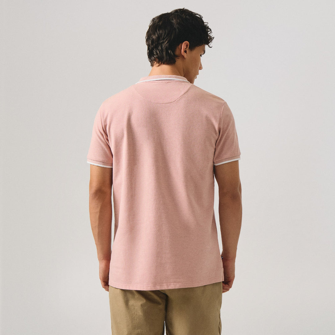 Polo Shirt With Contrast Trim