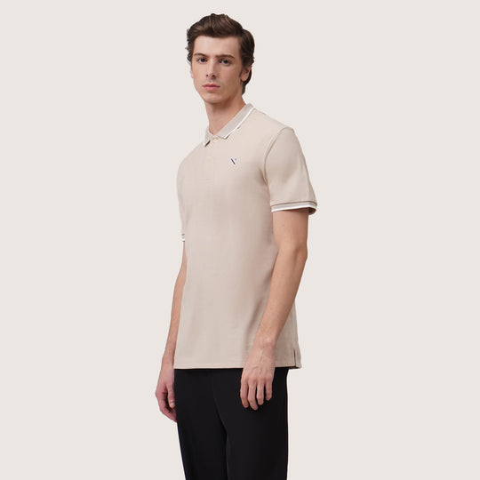 Polo Shirt With Contrast Trim