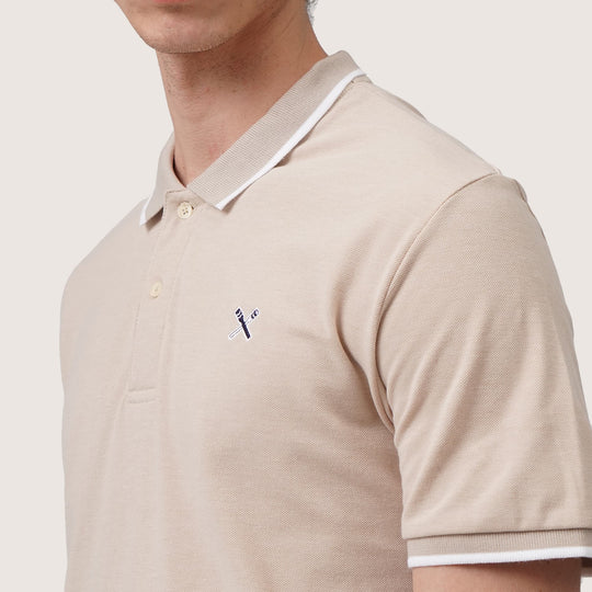 Polo Shirt With Contrast Trim