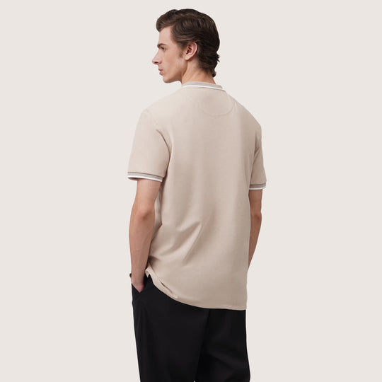 Polo Shirt With Contrast Trim