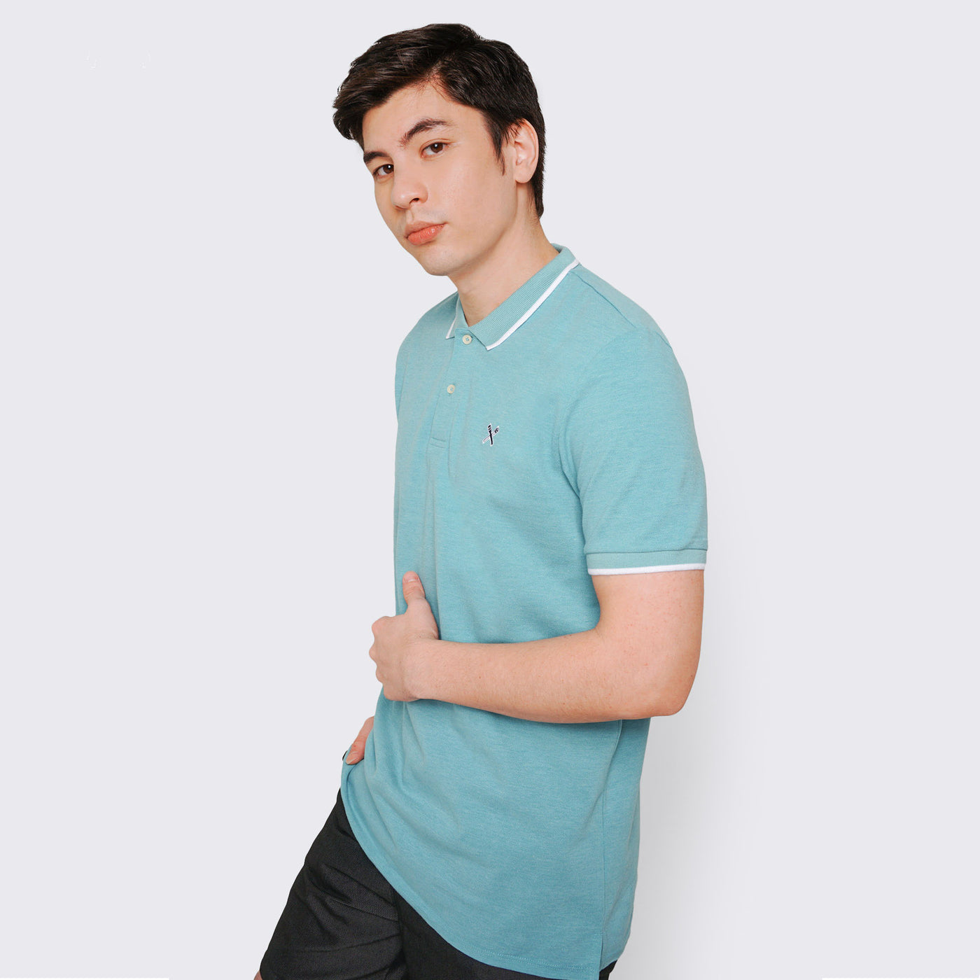 Polo Shirt With Contrast Trim