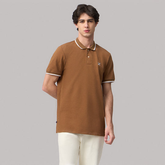 Polo Shirt With Contrast Trim