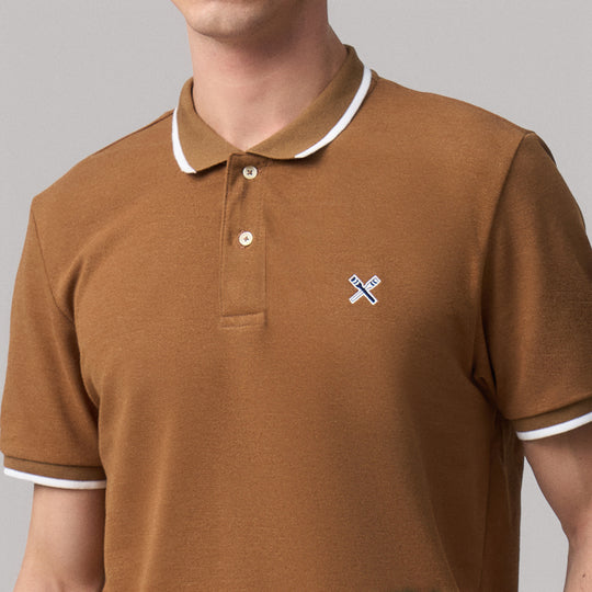 Polo Shirt With Contrast Trim