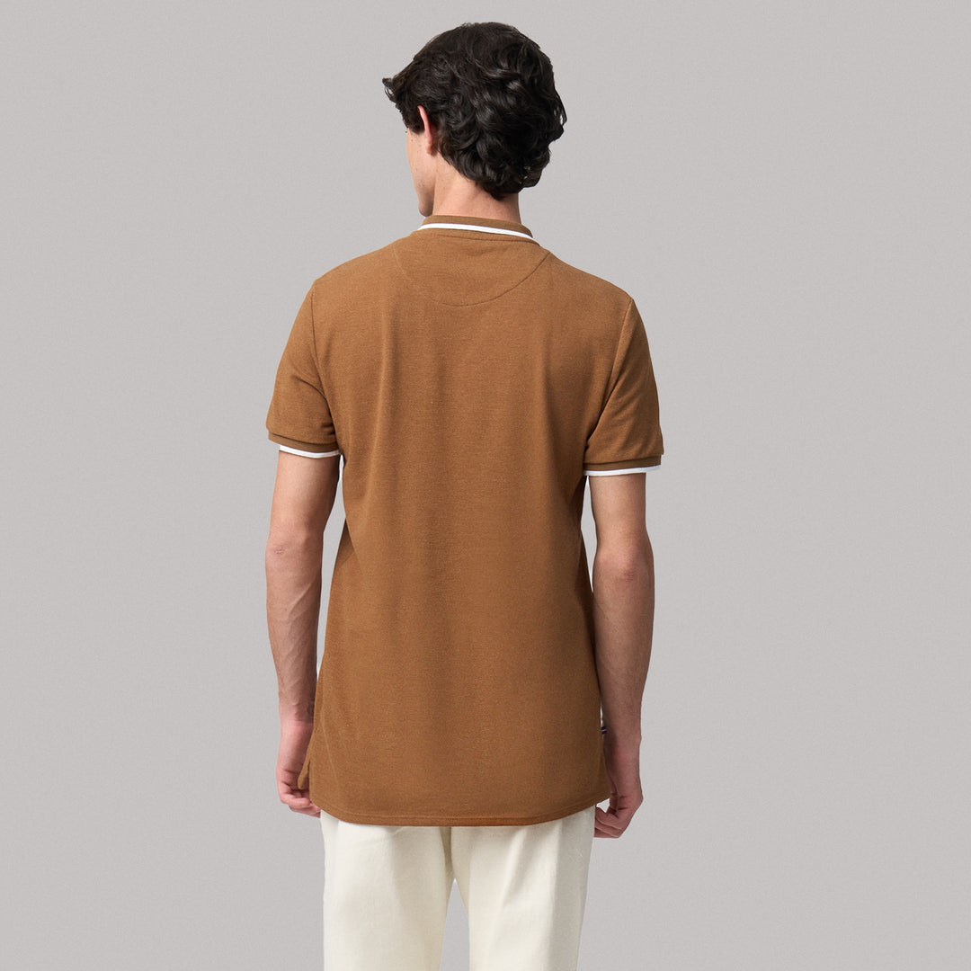 Polo Shirt With Contrast Trim