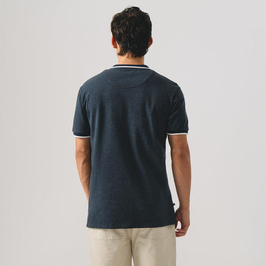 Polo Shirt With Contrast Trim