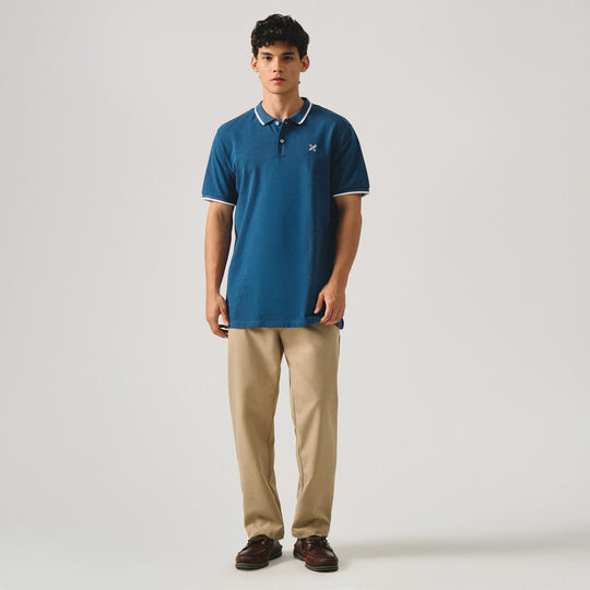 Polo Shirt With Contrast Trim