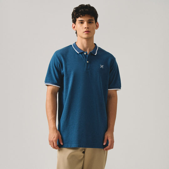 Polo Shirt With Contrast Trim