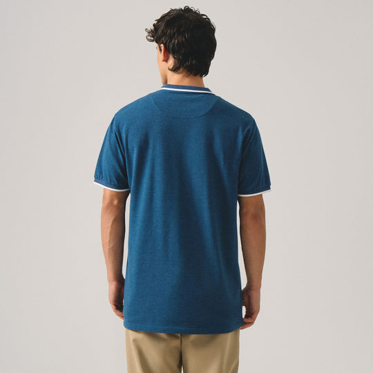 Polo Shirt With Contrast Trim