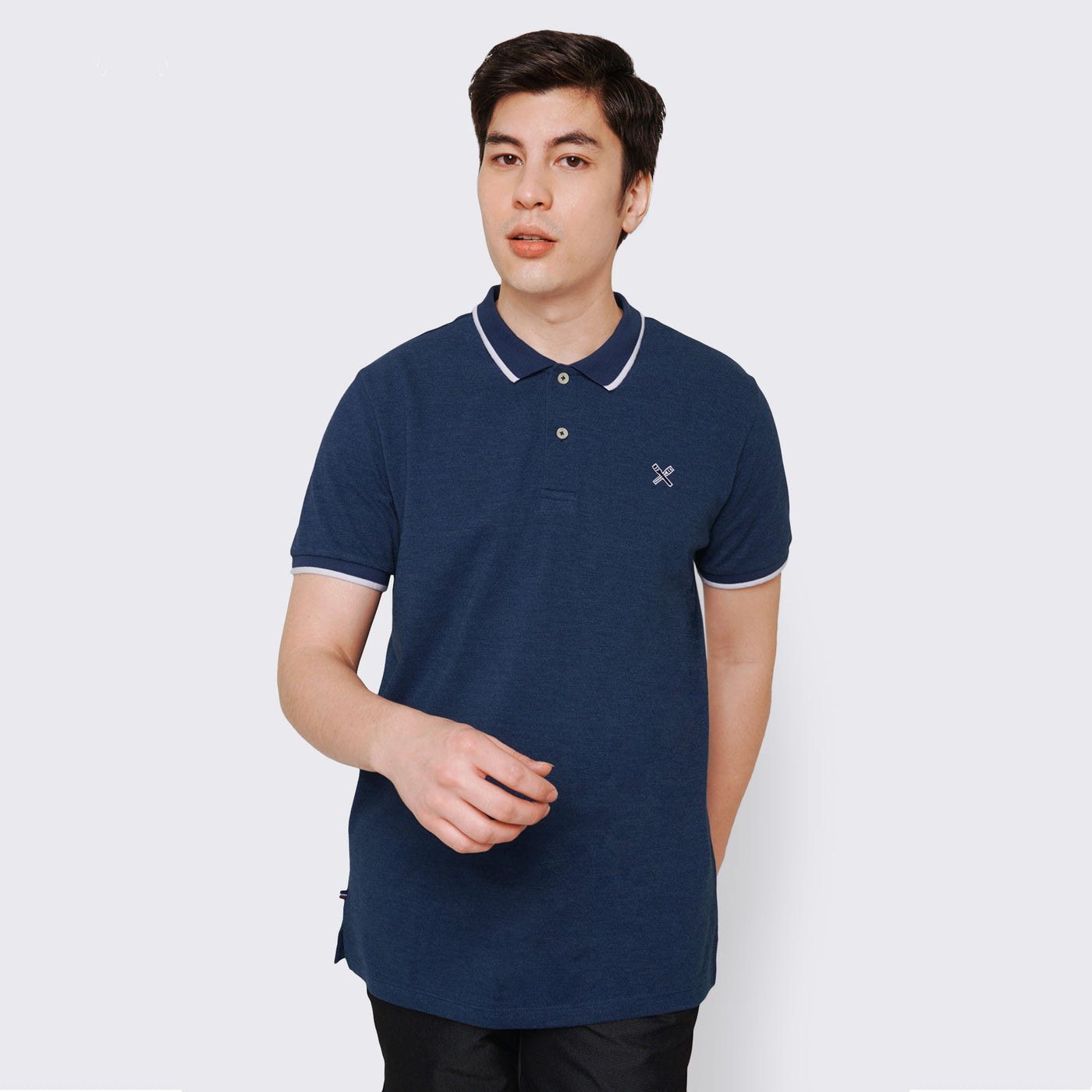 Polo Shirt With Contrast Trim