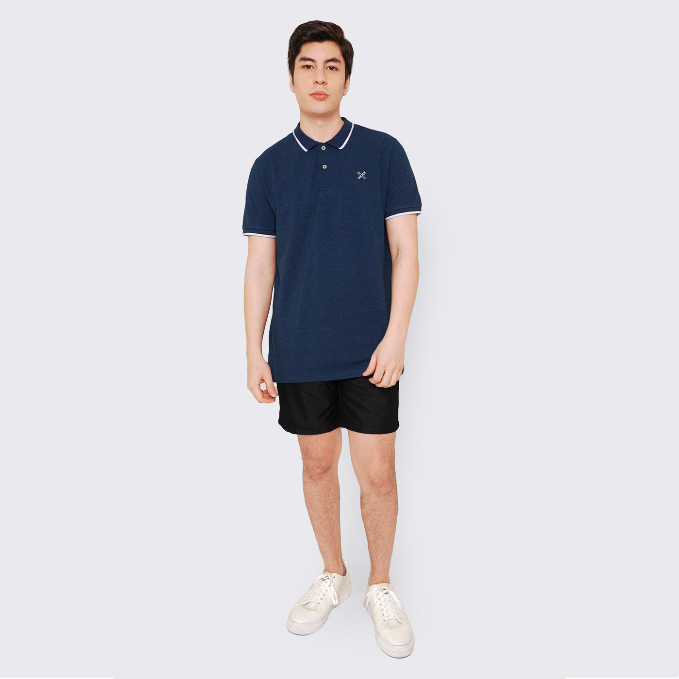 Polo Shirt With Contrast Trim