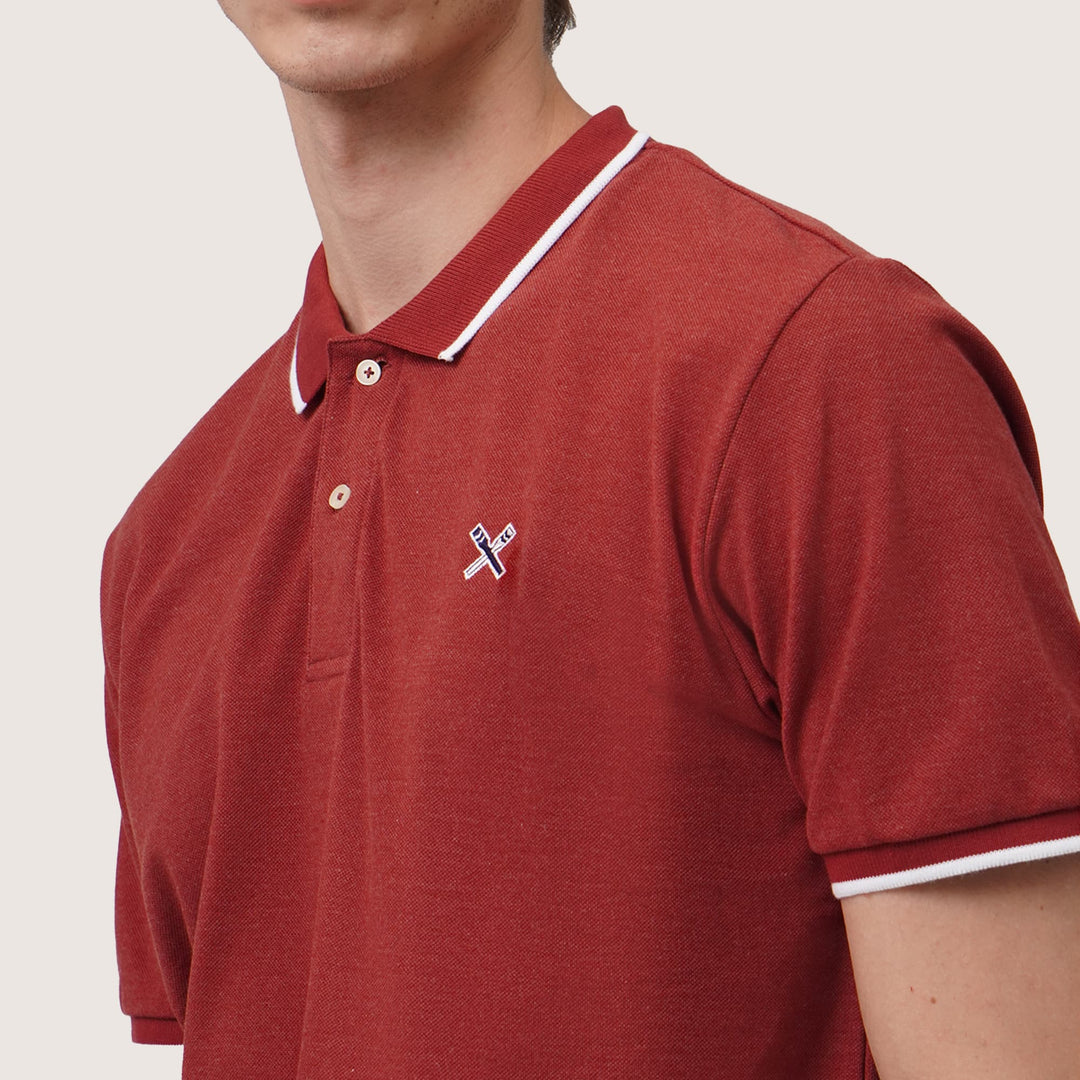 Polo Shirt With Contrast Trim