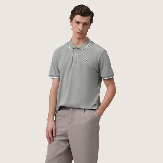 Polo Shirt With Contrast Trim