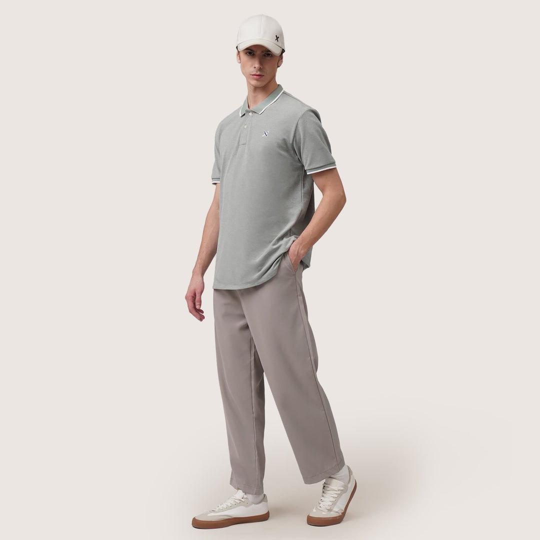 Polo Shirt With Contrast Trim