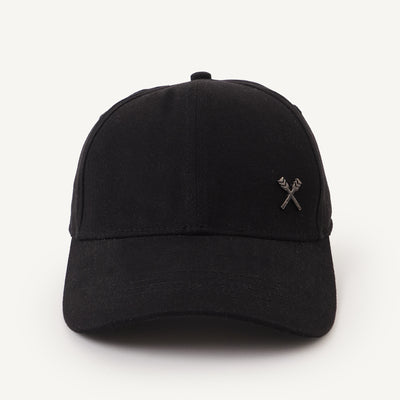Baseball Cap With Metal Oar
