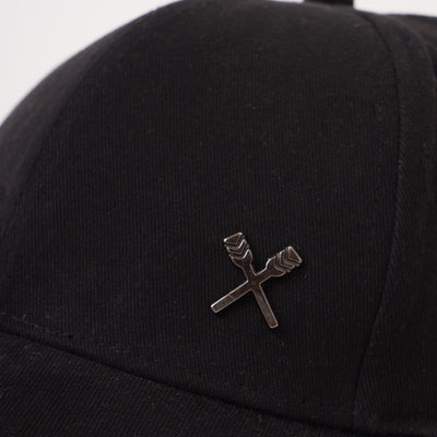 Baseball Cap with Metal Oar