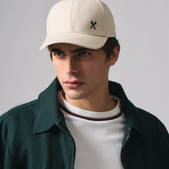 Baseball Cap With Metal Oar