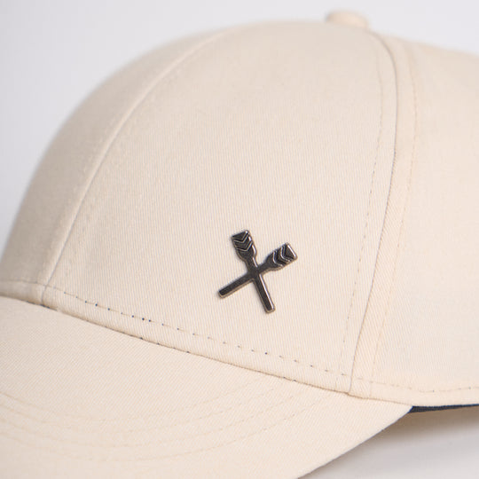 Baseball Cap With Metal Oar