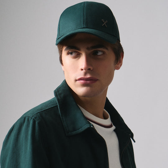 Baseball Cap With Metal Oar