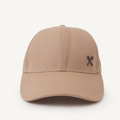 Baseball Cap With Metal Oar