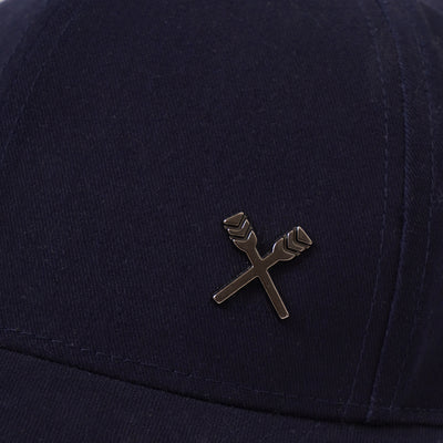 Baseball Cap With Metal Oar