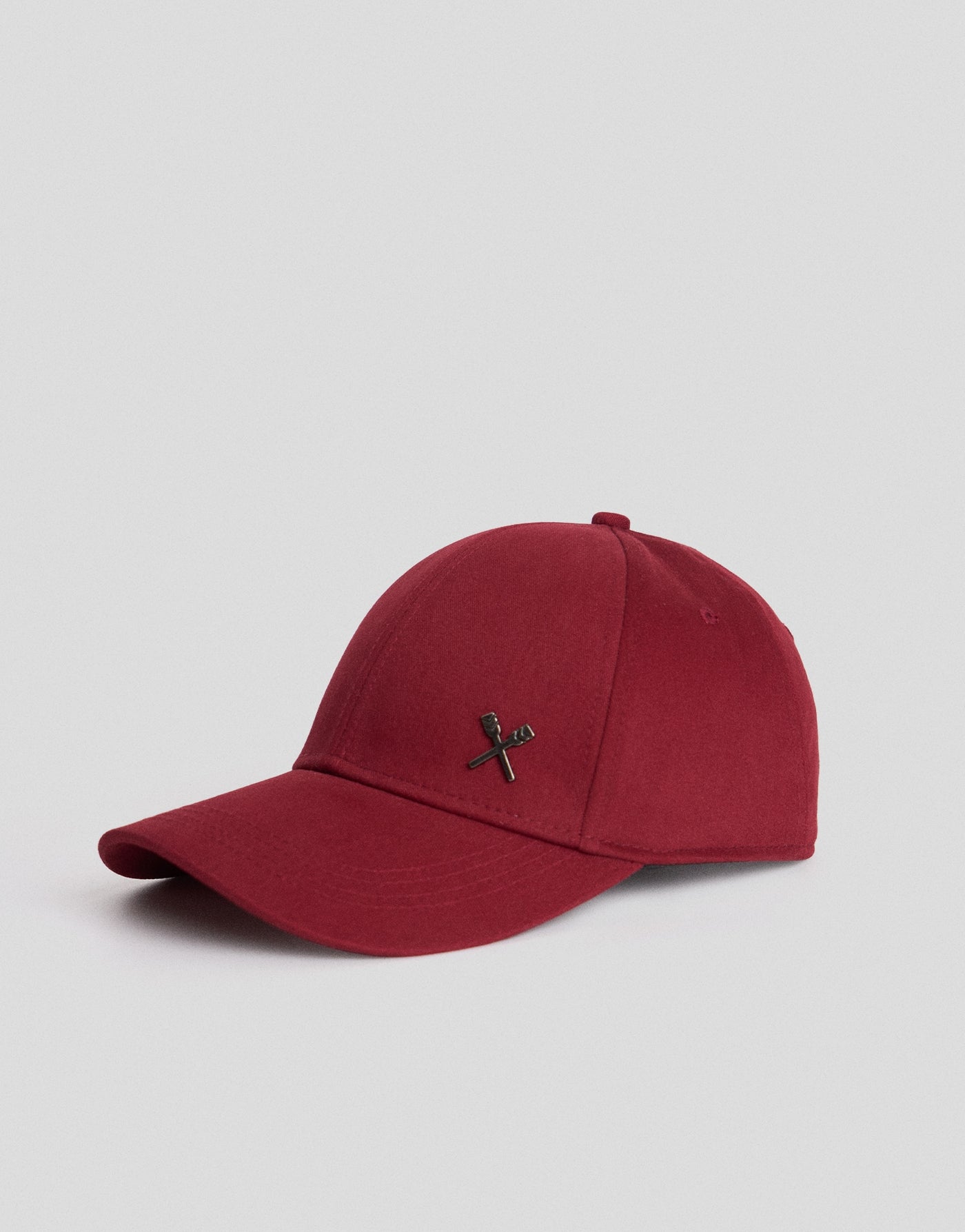 Baseball Cap With Metal Oar