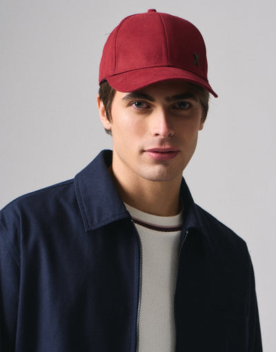 Baseball Cap With Metal Oar