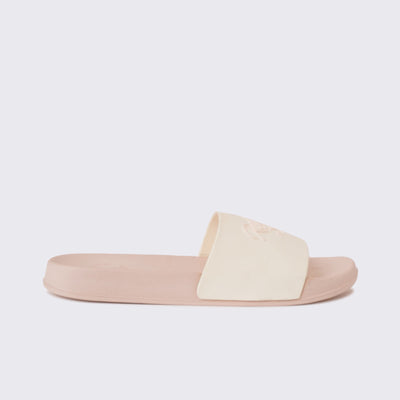Ladies Embossed Single Band Sliders
