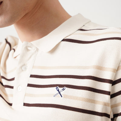 Polo Pique In Stripes