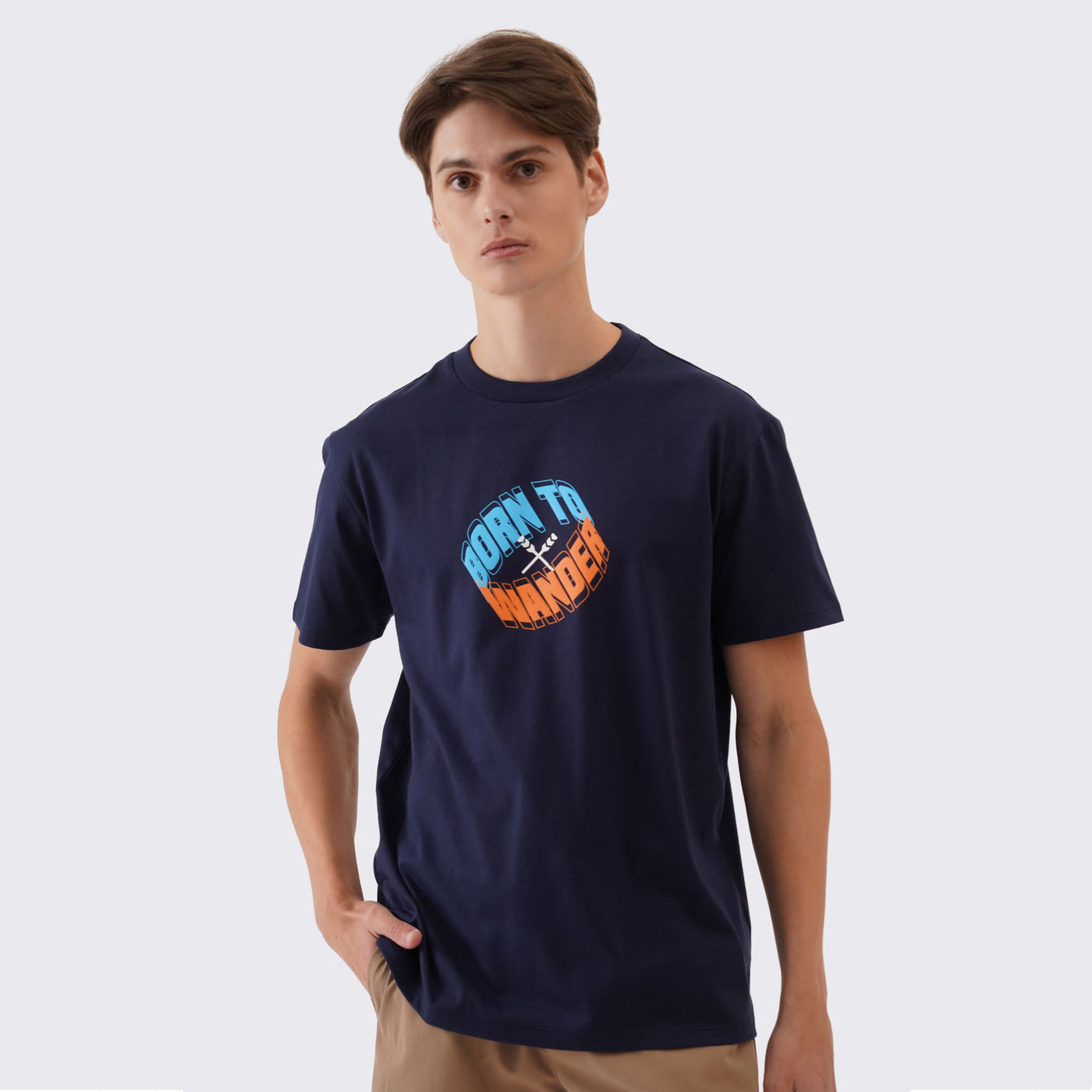 Born To Wander Graphic Printed T-Shirt