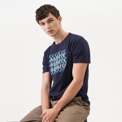 Regatta Graphic T-Shirt With Flocked Print