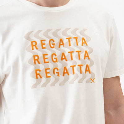 Regatta Graphic T-Shirt With Flocked Print
