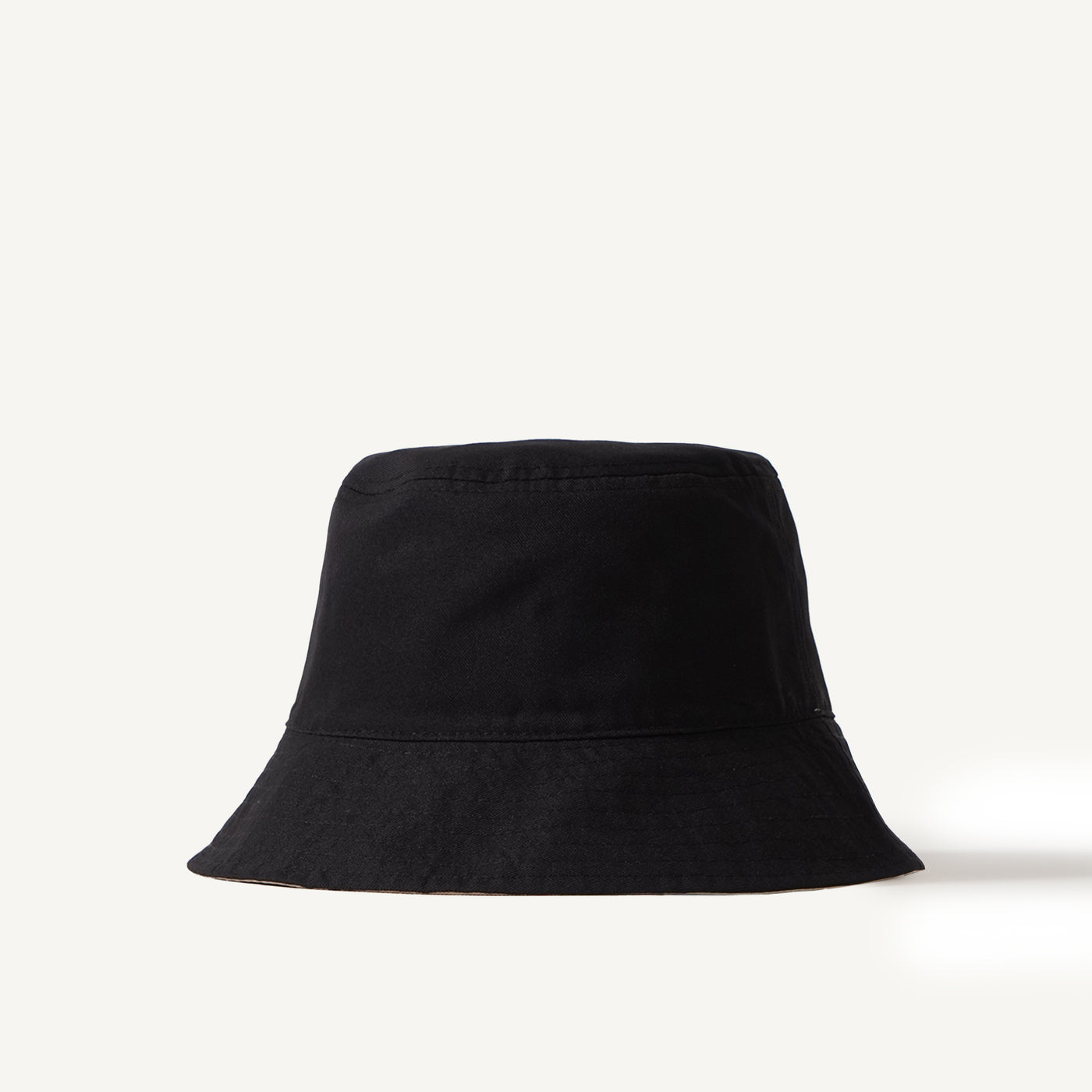 Reversible Bucket Hat with Quilted Stitch Detail