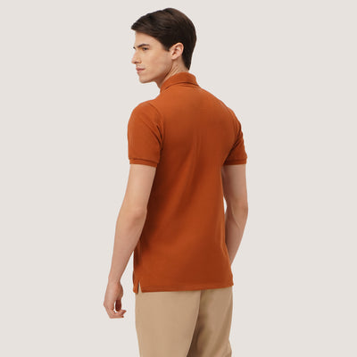 Pique Polo With Contrast Oar