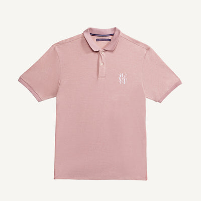 Regular Fit Polo In Mock Twist Fabric