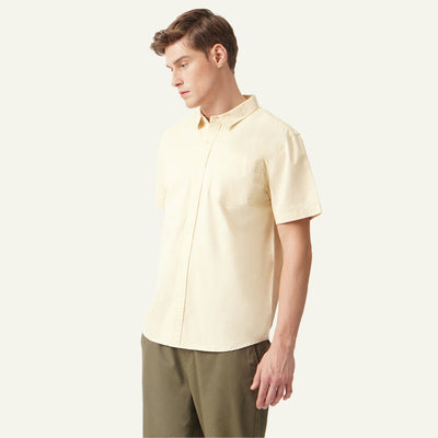 Regular Fit Shirt with Embroidered Branding
