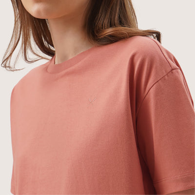 Boxy Cropped Single Jersey T-Shirt