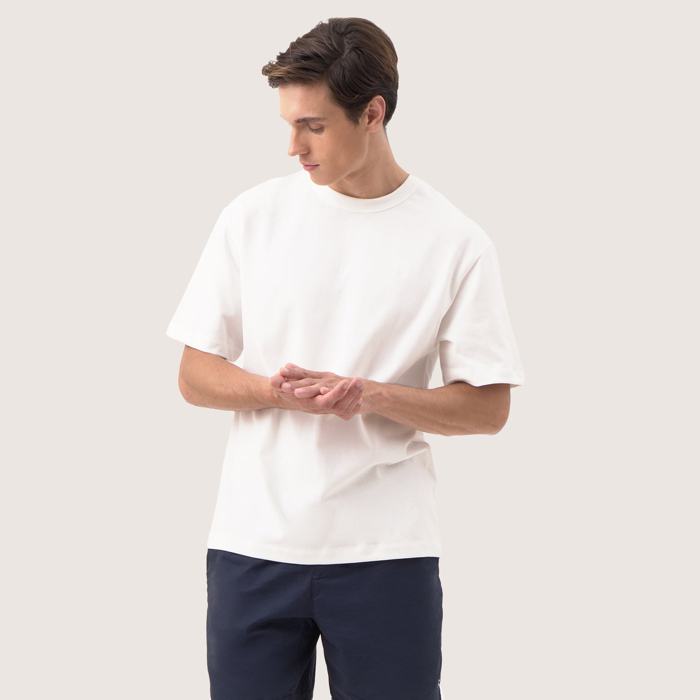 Daily Wear Relaxed Fit Crew Neck T-Shirt