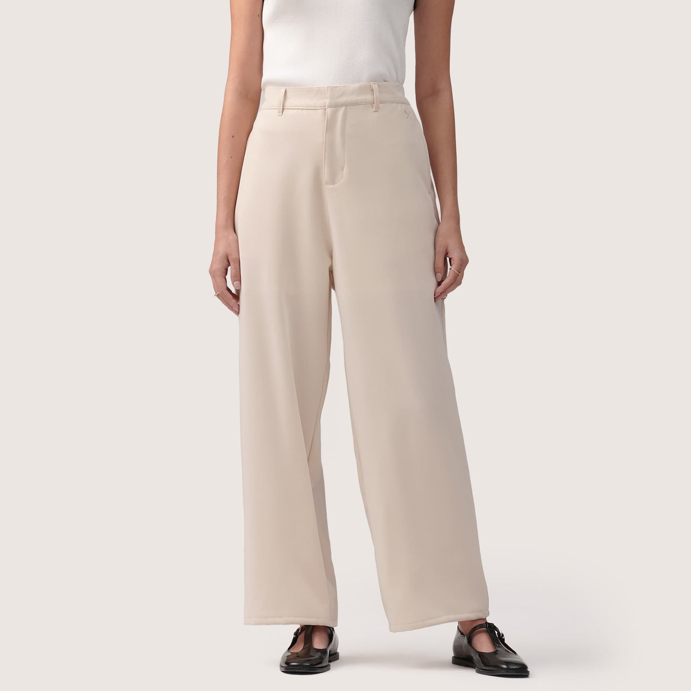 Straight Fit Trousers