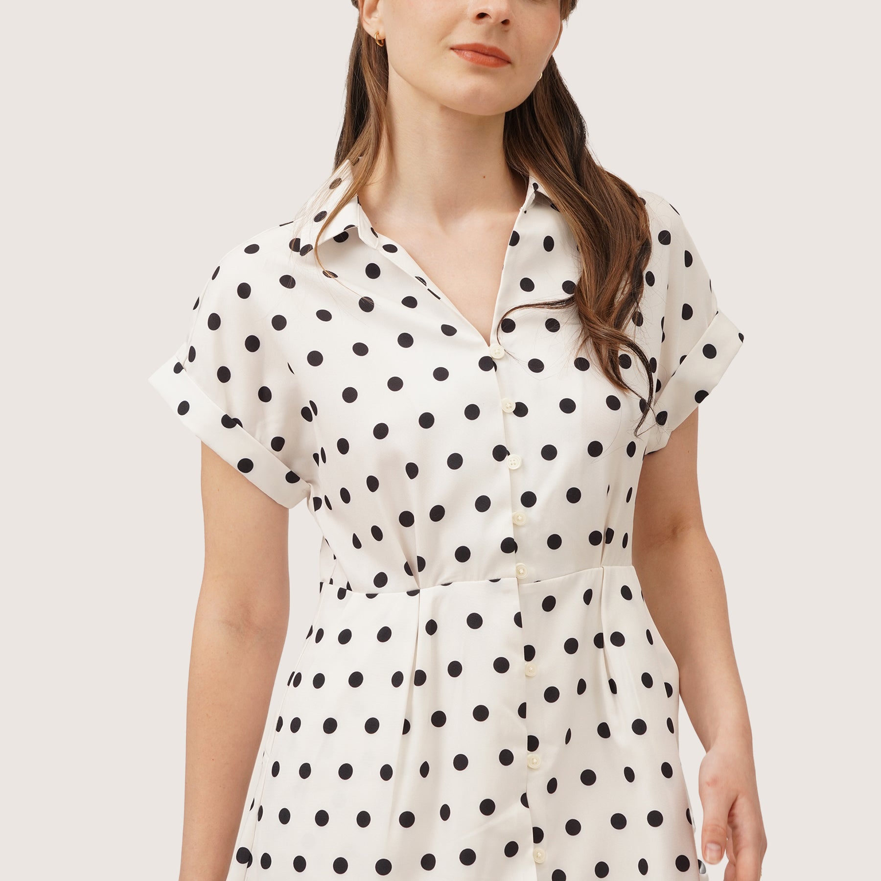 Polka Dot Shirt Dress Regatta Lifestyle