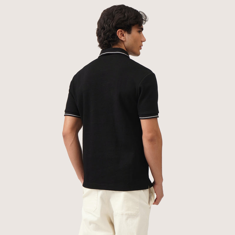 Premium Regular Fit Polo Shirt With Contrast Tipping