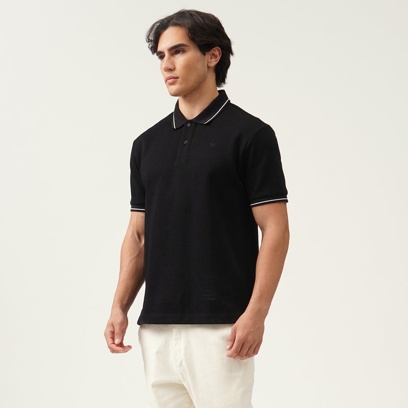 Premium Regular Fit Polo Shirt With Contrast Tipping