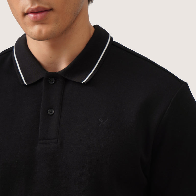 Premium Regular Fit Polo Shirt With Contrast Tipping