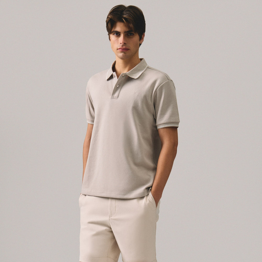 Premium Regular Fit Polo Shirt With Contrast Tipping